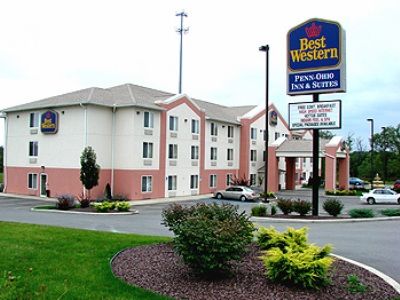 Best Western Penn-Ohio Inn & Suites Hubbard Экстерьер фото
